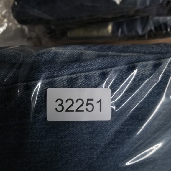 VTG 506 Levis Jeans Mens 38x30 Blue Straight Orange Tab 80s Made in USA Faded - Picture 14 of 14